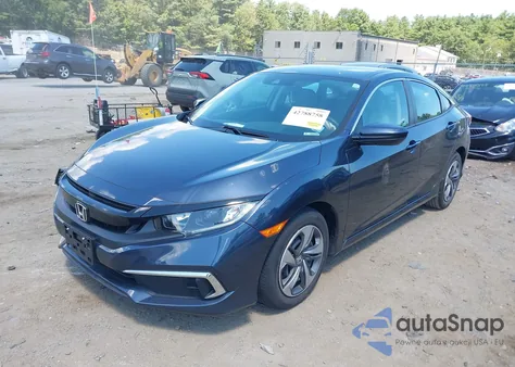 2020 Honda Civic Lx z USA, uszkodzony, nr VIN 2HGFC2F64LH527257